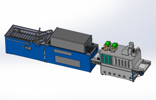 红枣清洗烘干机设计（含SW三维图+CAD图纸说明书）缩略图